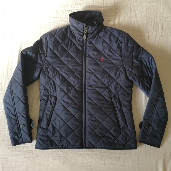 Polo Ralph Lauren Logo Quilted Jacket M - Picture 1 of 2